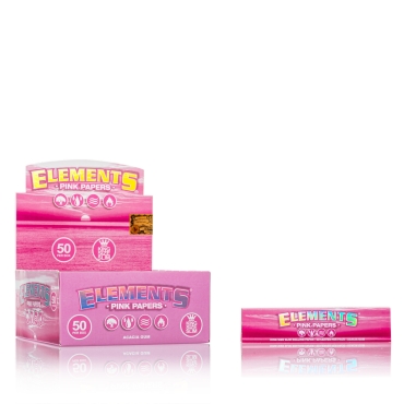 Elements King Size Slim Pink Box (50)