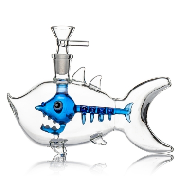 Fish Bone - Glas Bubbler - 14mm F