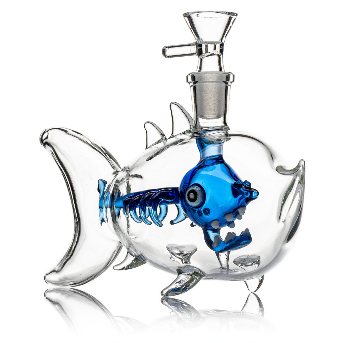 Fish Bone - Glas Bubbler - 14mm F