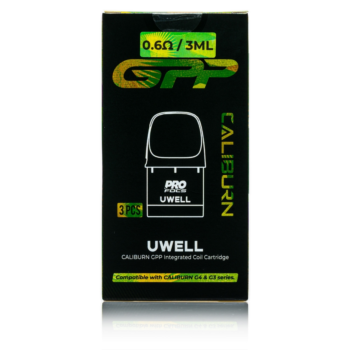 Uwell - Caliburn 3 x Pod GPP G3/G4 - 0.6 Ohm