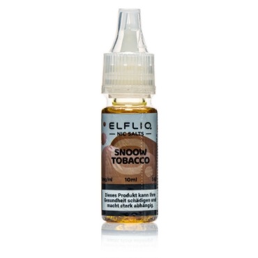 ELFBAR ELFLIQ - Snoow Tobacco (Cream Tobacco) - 10mg / 10ml