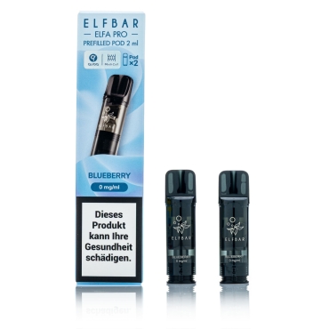 ELFBAR ELFA Pro - Blueberry - 2ml Pods / 0mg / 2 Stück