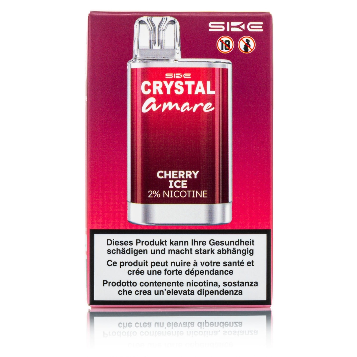 SKE Crystal Amare - Cherry ICE - 20mg Nikotin