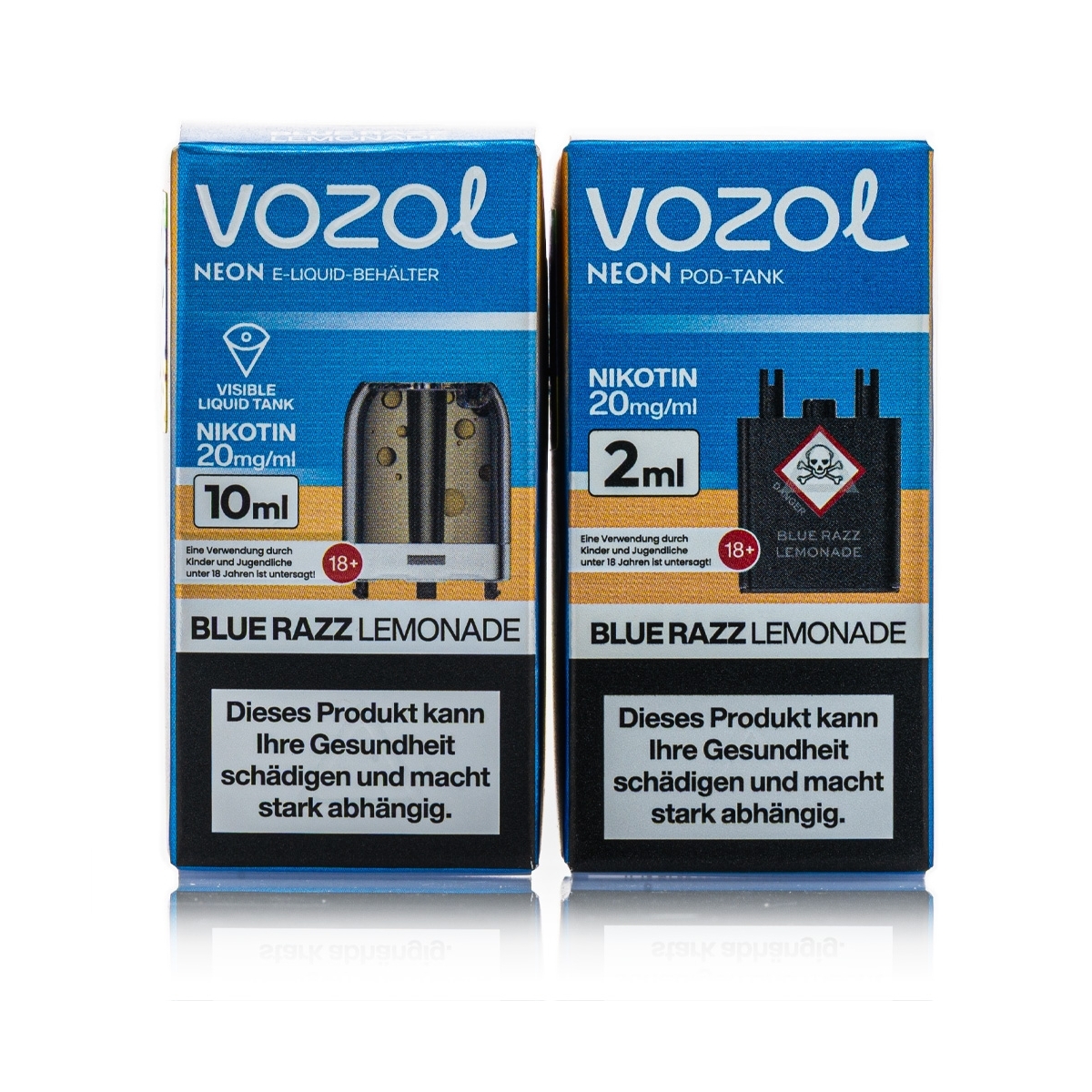 Vozol Neon Plug Max Liquid Pod - Blue Razz Lemonade - 20mg