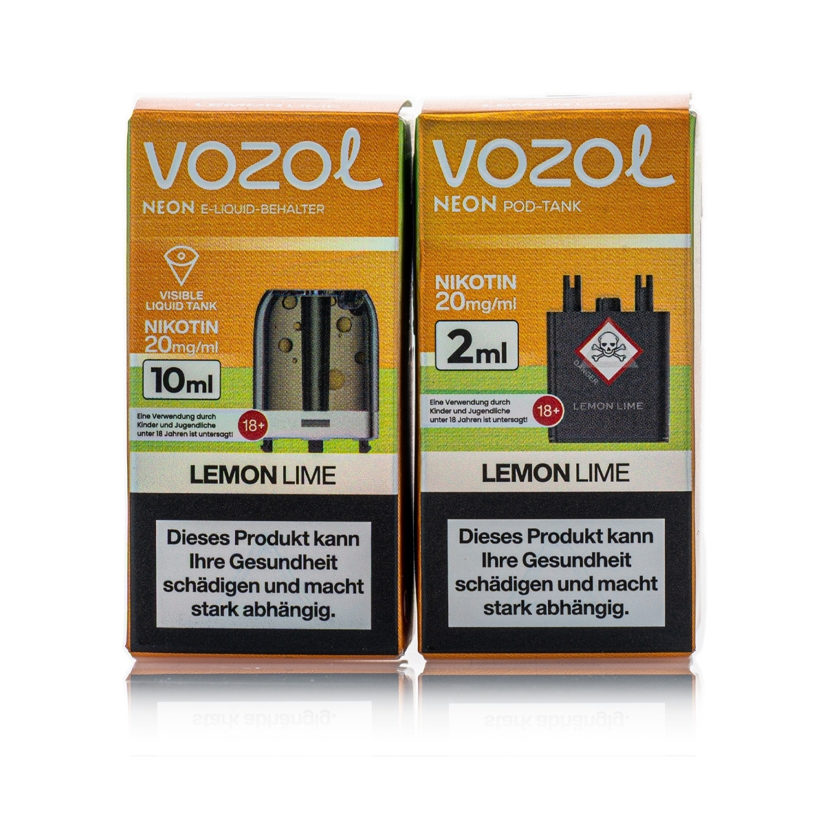 Vozol Neon Plug Max Liquid Pod - Lemon Lime - 20mg