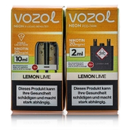Vozol Neon Plug Max Liquid Pod - Lemon Lime - 20mg