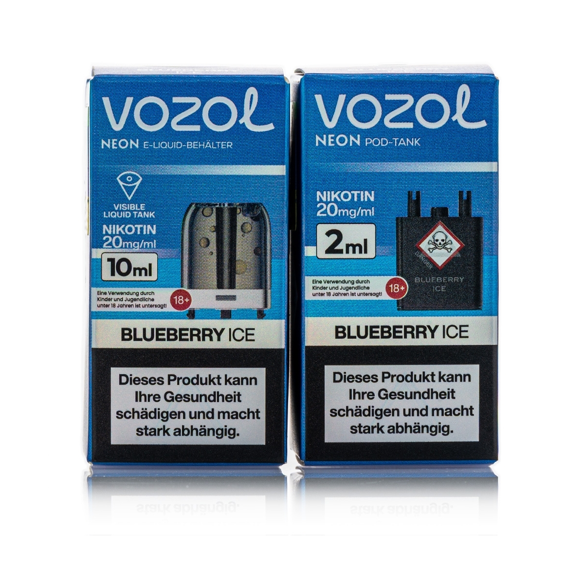 Vozol Neon Plug Max Liquid Pod - Blueberry ICE - 20mg