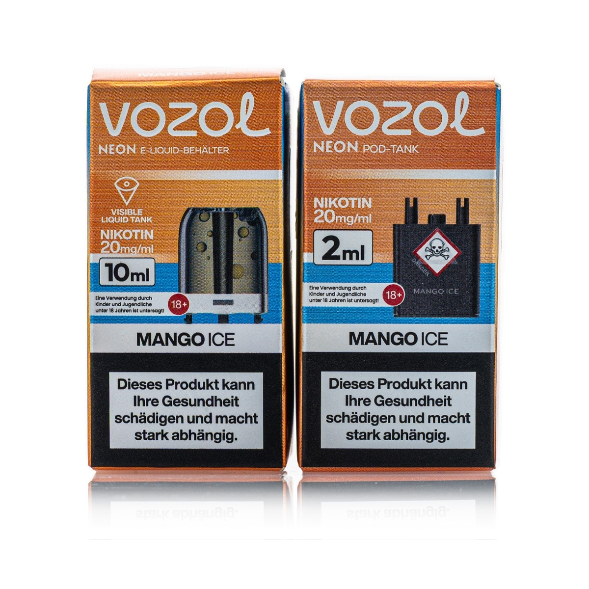 Vozol Neon Plug Max Liquid Pod - Mango ICE - 20mg