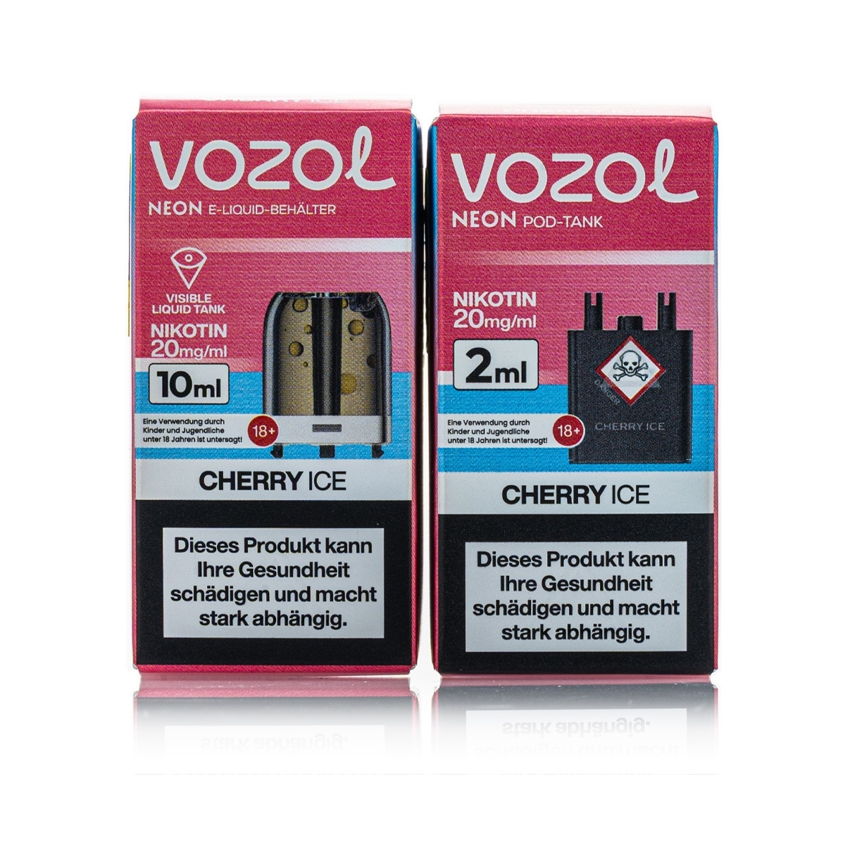 Vozol Neon Plug Max Liquid Pod - Cherry ICE - 20mg