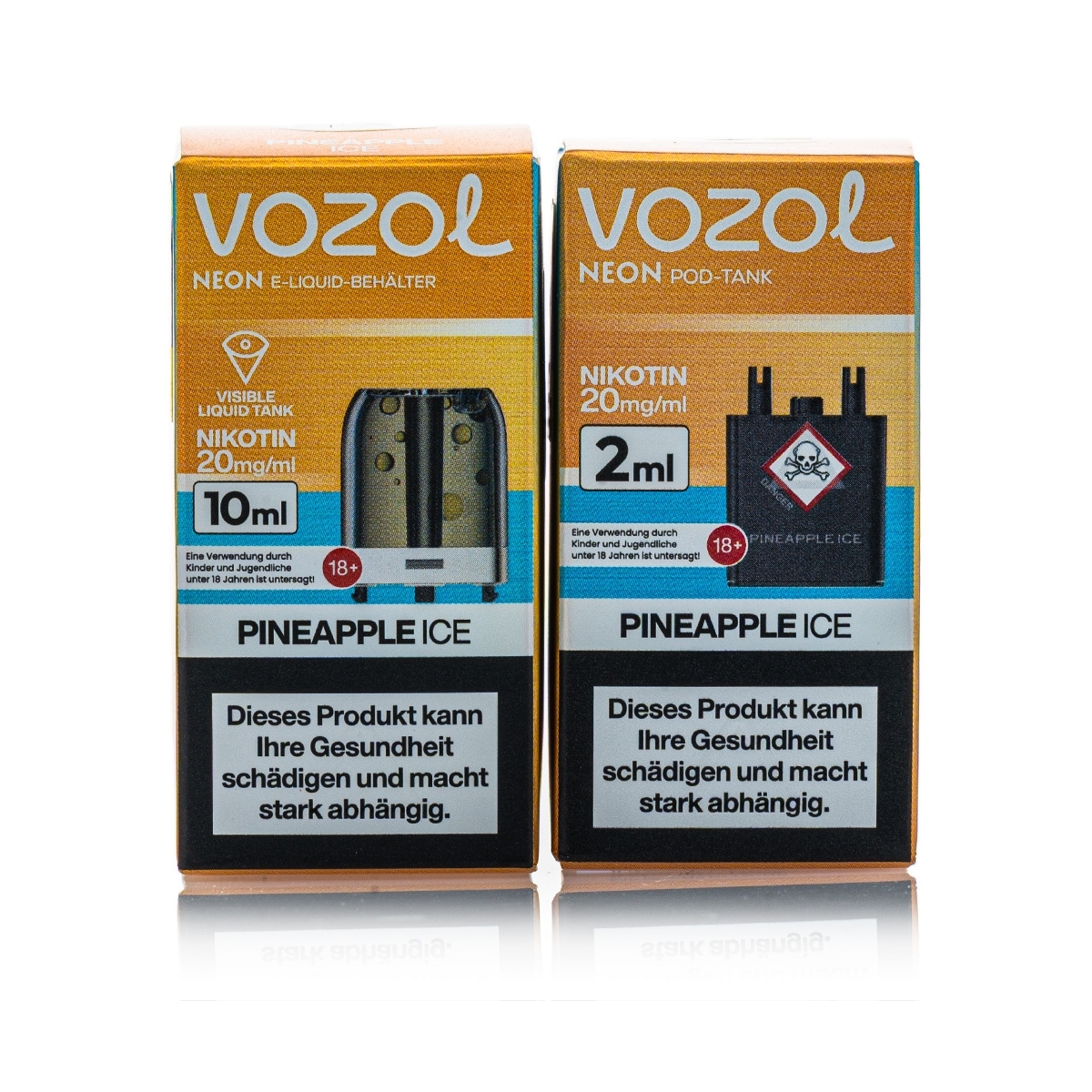 Vozol Neon Plug Max Liquid Pod - Pineapple ICE - 20mg