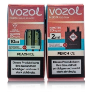 Vozol Neon Plug Max Liquid Pod - Peach ICE - 20mg