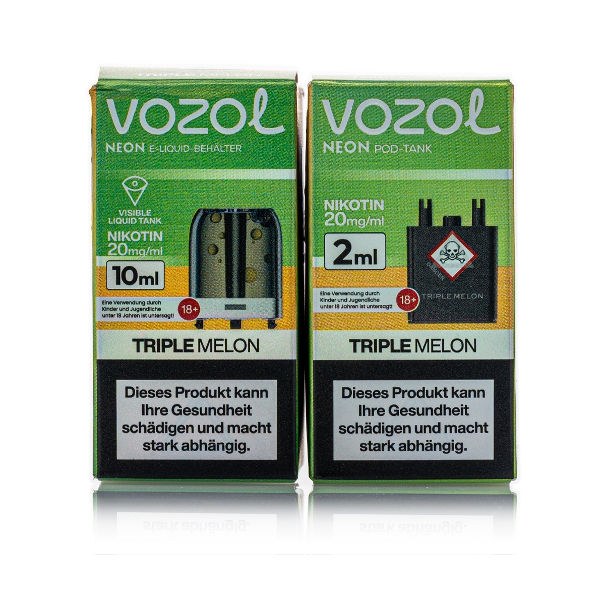 Vozol Neon Plug Max Liquid Pod - Triple Melon - 20mg