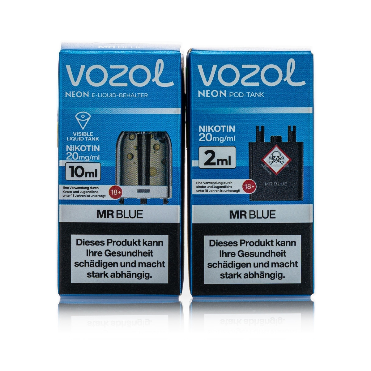Vozol Neon Plug Max Liquid Pod - Mr. Blue - 20mg