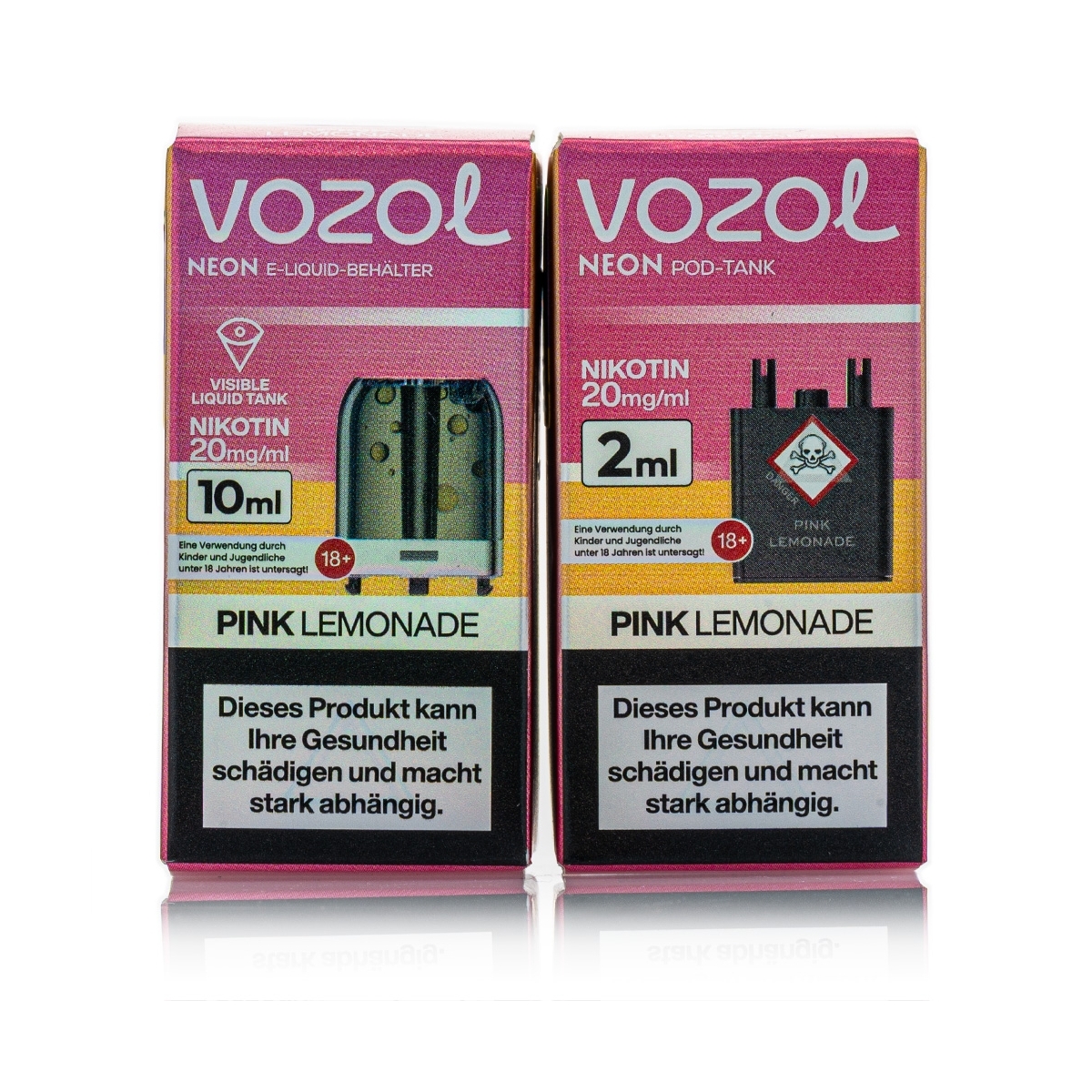 Vozol Neon Plug Max Liquid Pod - Pink Lemonade - 20mg