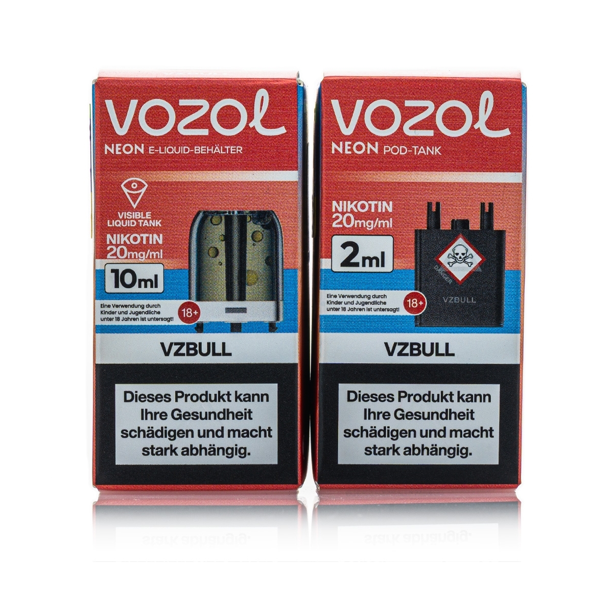 Vozol Neon Plug Max Liquid Pod - VZBull - 20mg