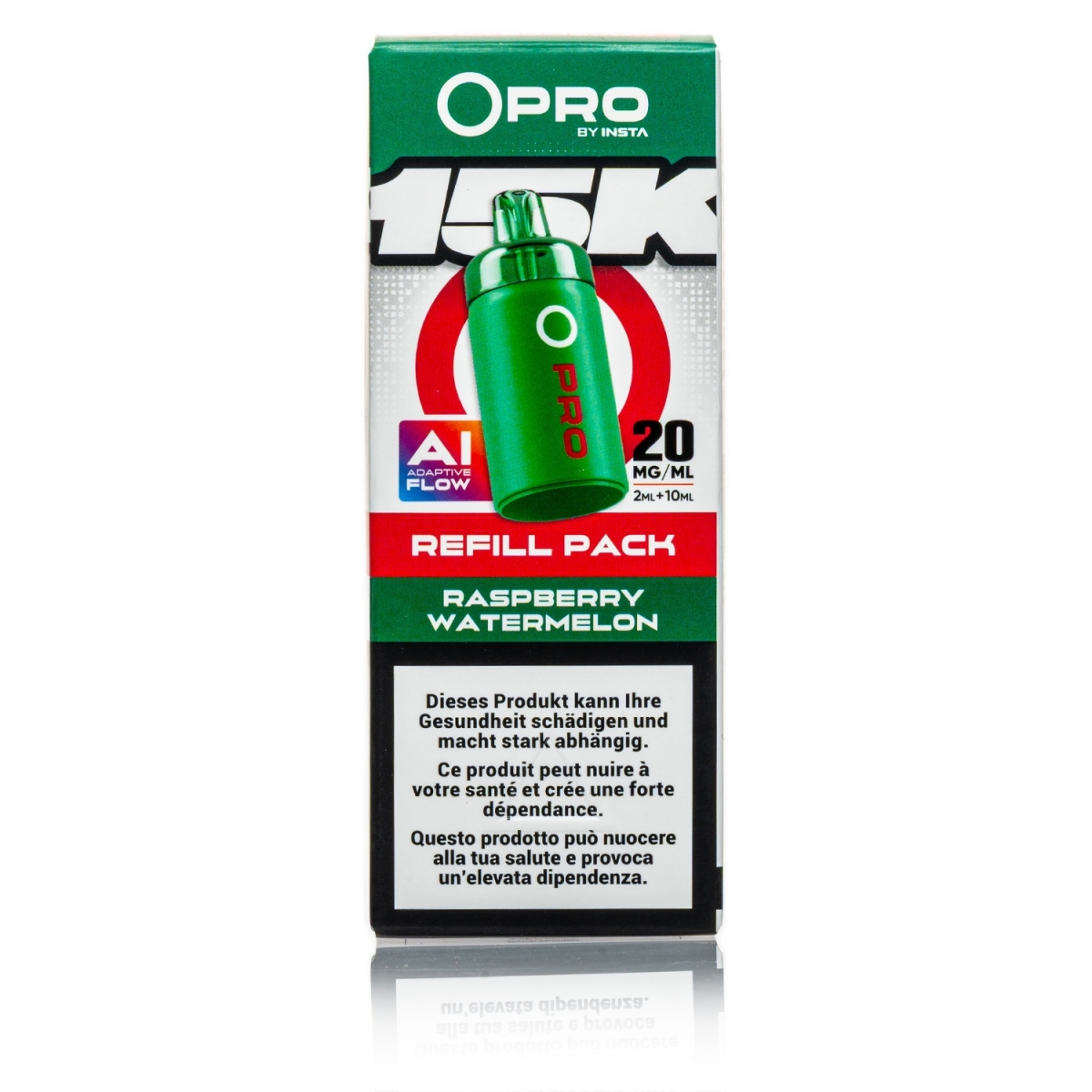 Instaflow O Pro Refill - Raspberry Watermelon 20mg