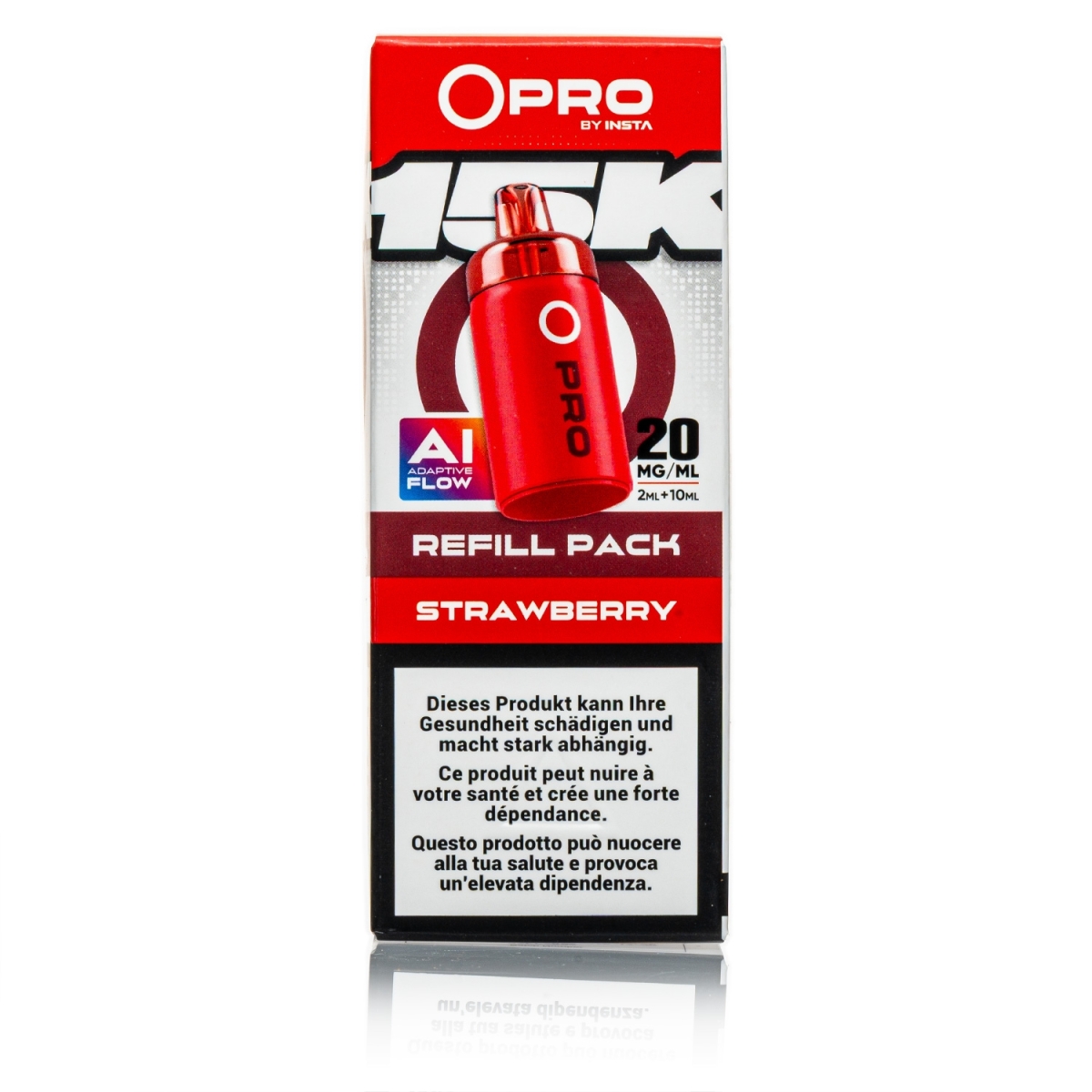 Instaflow O Pro Refill - Strawberry 20mg