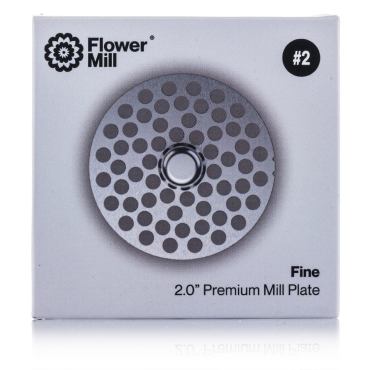 FlowerMill - Next-Gen Premium - Stainless Series - 2.0" - Mill Plates - Nr.2 Fein