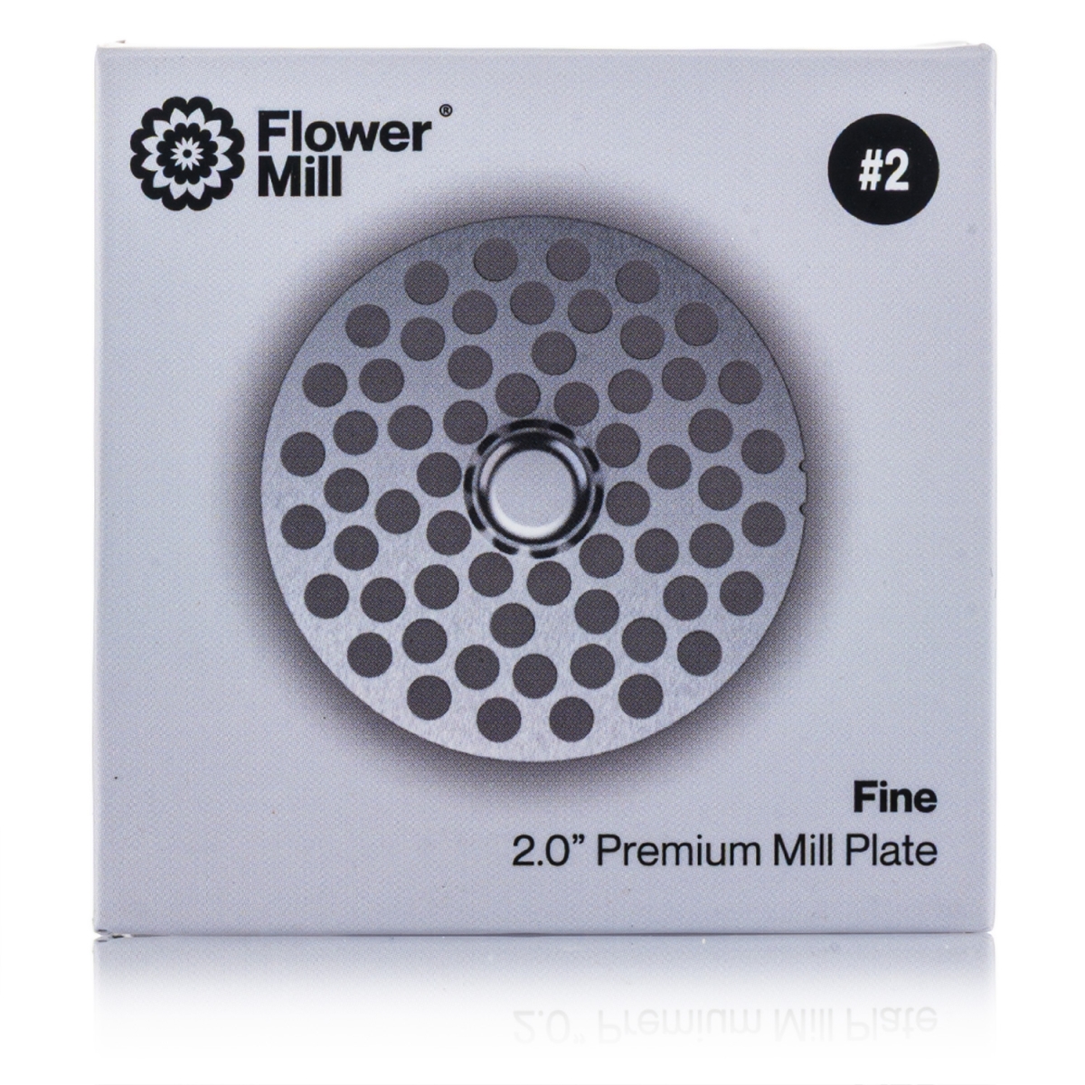 FlowerMill - Next-Gen Premium - Stainless Series - 2.0" - Mill Plates - Nr.2 Fein