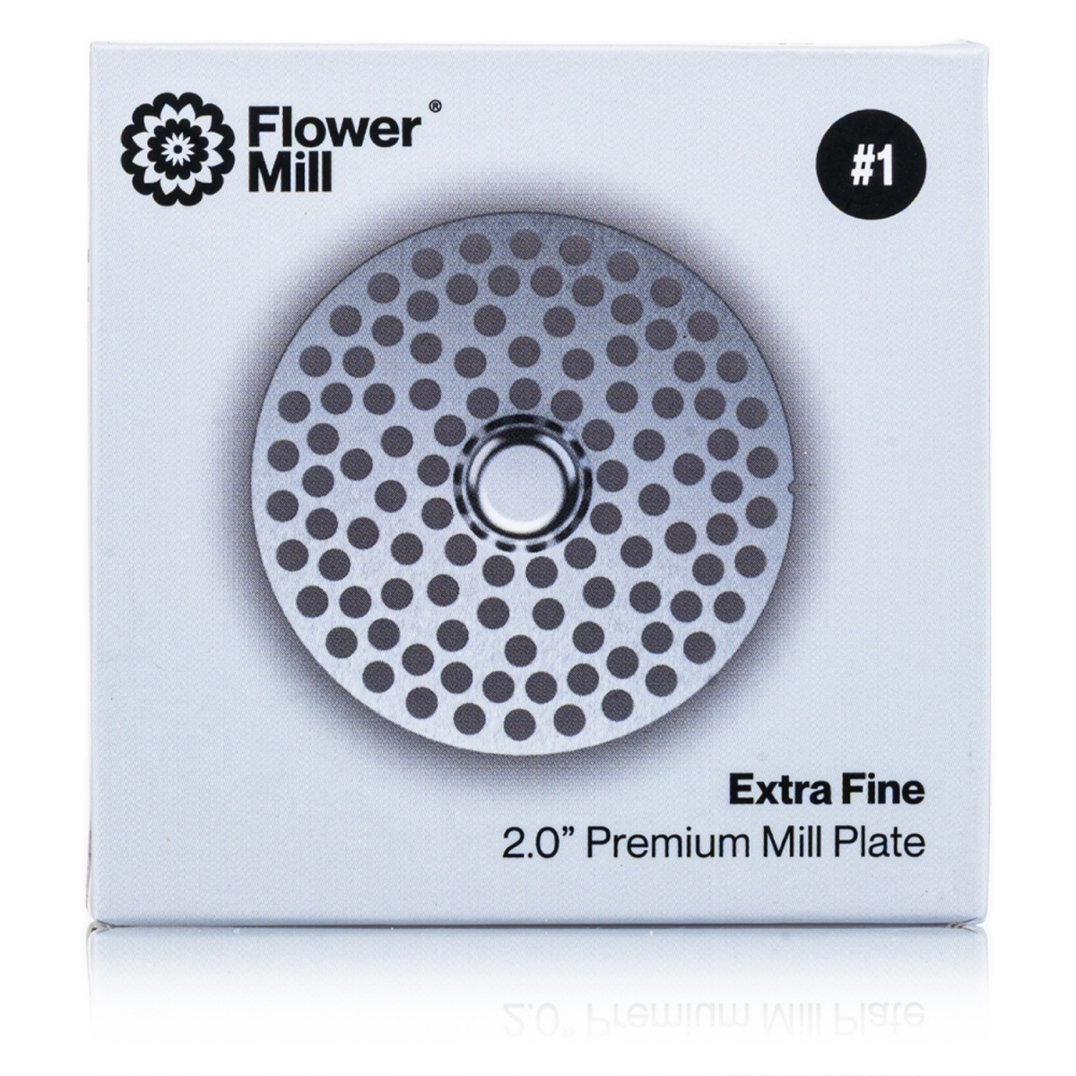 FlowerMill - Next-Gen Premium - Stainless Series - 2.0" - Mill Plates - Nr.1 Extrafein
