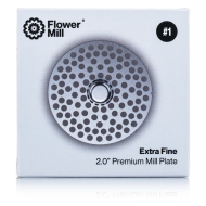FlowerMill - Next-Gen Premium - Stainless Series - 2.0" - Mill Plates - Nr.1 Extrafein