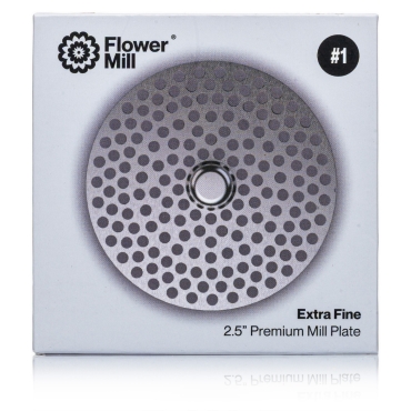 Flower Mill - Next-Gen Premium - Stainless Series - 2.5" - Mill Plates - Nr.1 Extrafein