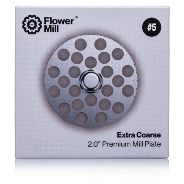 Flower Mill - Next-Gen Premium - Stainless Series - 2.0" - Mill Plates - Nr.5 Extragrob