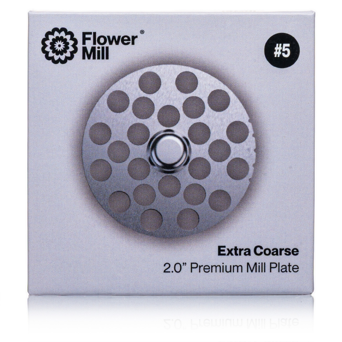 Flower Mill - Next-Gen Premium - Stainless Series - 2.0" - Mill Plates - Nr.5 Extragrob