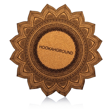 Shisha Untersetzer aus Kork - Orient