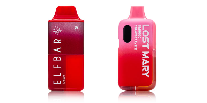 Elfbar AF5000 und Lost Mary BM6000 im Vergleich 