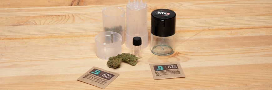 CBD-Blüten & Hasch richtig lagern