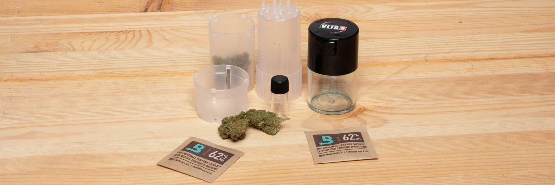 CBD-Blüten & Hasch richtig lagern